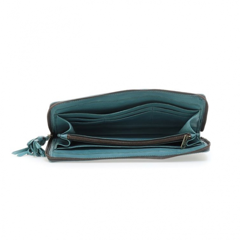 A.S.98 Placida Portefeuille Unisex Groen | BE-GFLCES904