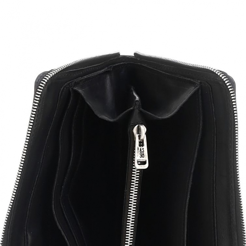 A.S.98 Placida Portefeuille Unisex Zwart | BE-UIXTRV248