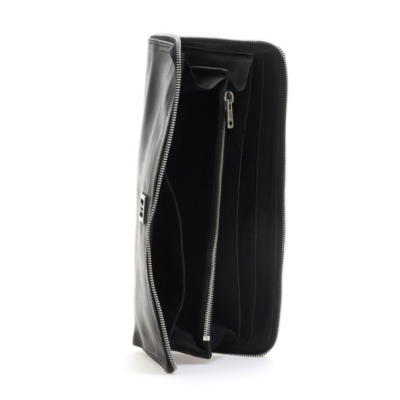 A.S.98 Placida Portefeuille Unisex Zwart | BE-UIXTRV248