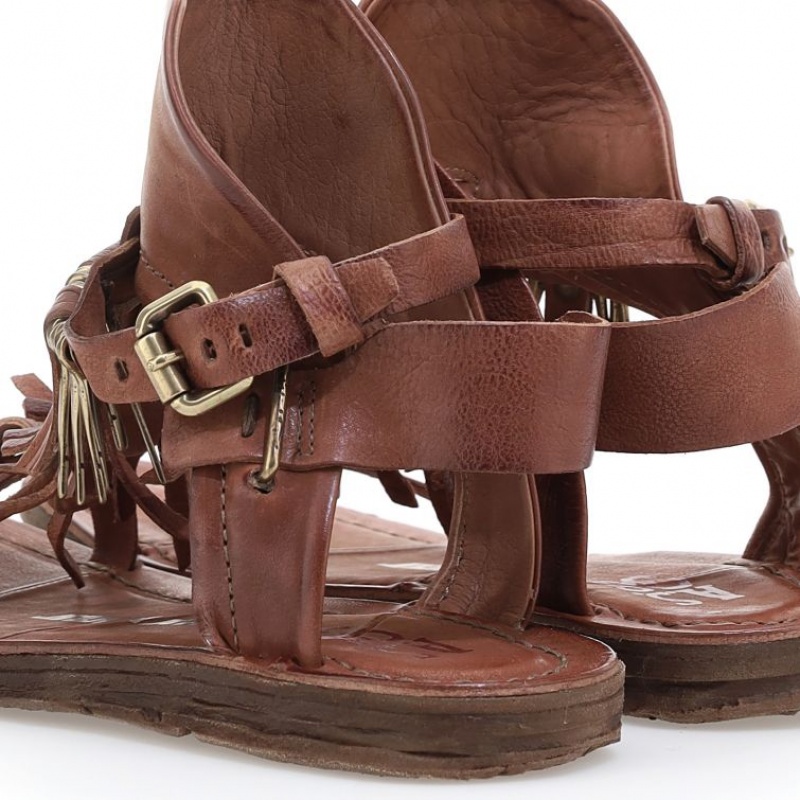 A.S.98 Reina Sandalen Dames Khaki | BE-JSMRVP104