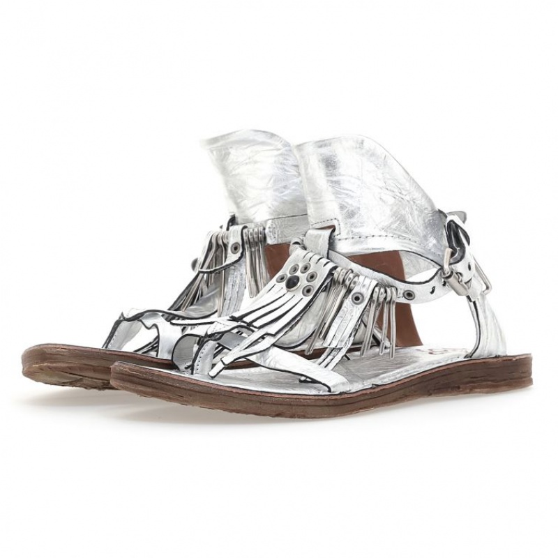 A.S.98 Reina Sandalen Dames Zilver | BE-WNPGBH503
