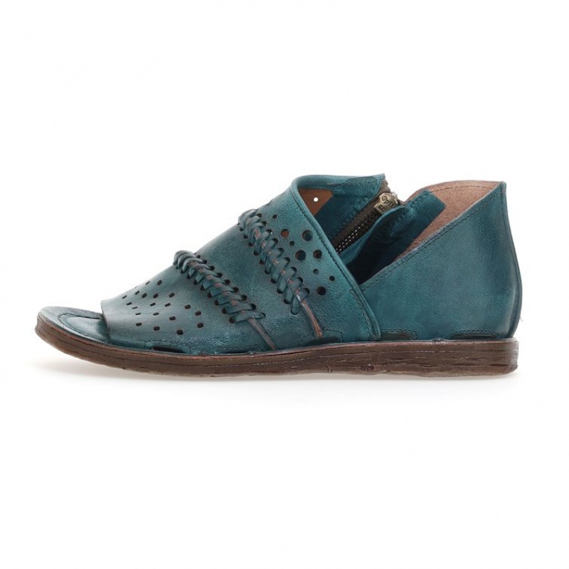 A.S.98 Releigh Sandalen Dames Groen | BE-LXSEIF175