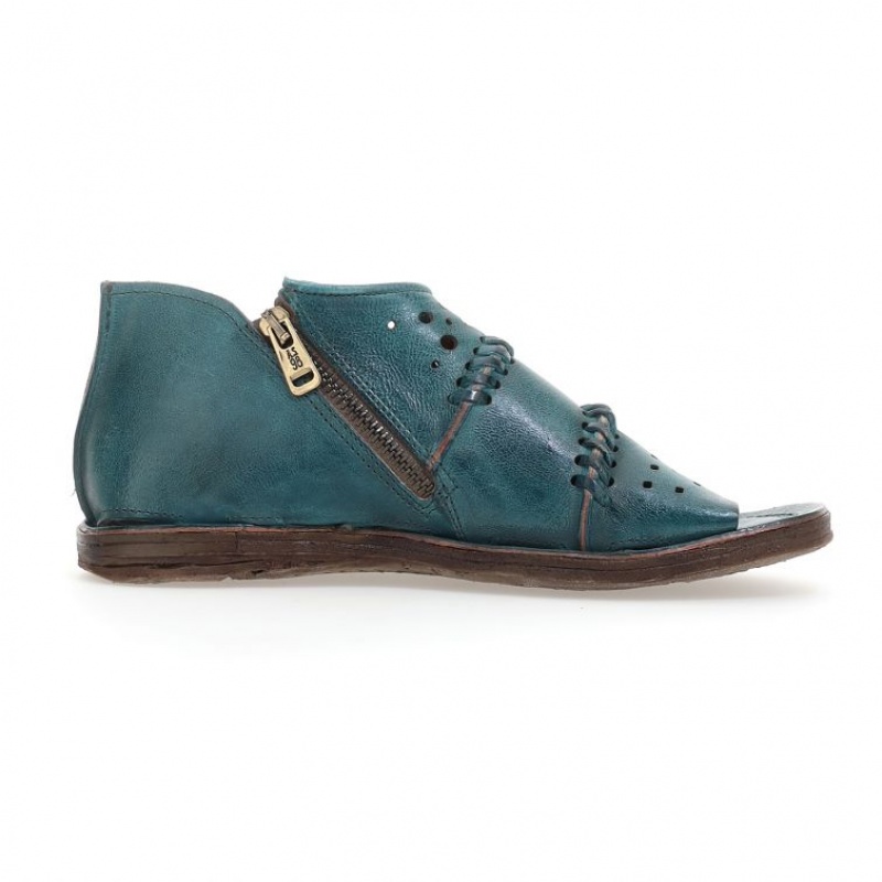 A.S.98 Releigh Sandalen Dames Groen | BE-LXSEIF175