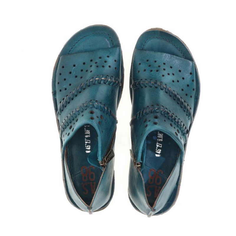 A.S.98 Releigh Sandalen Dames Groen | BE-LXSEIF175
