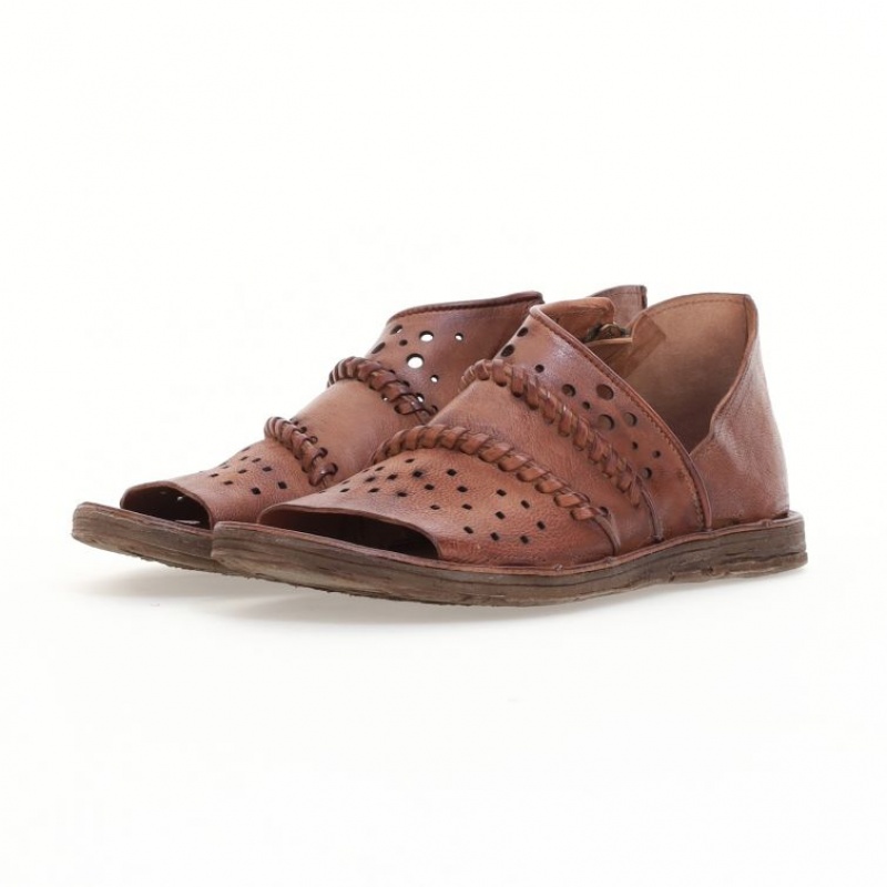 A.S.98 Releigh Sandalen Dames Khaki | BE-NLSBCA169