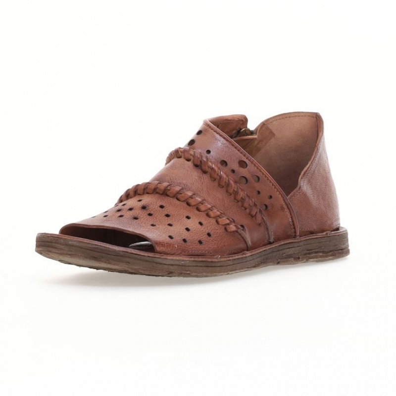 A.S.98 Releigh Sandalen Dames Khaki | BE-NLSBCA169
