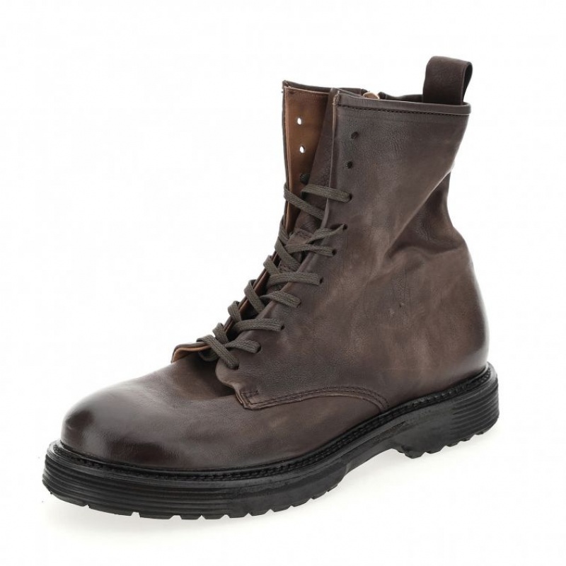 A.S.98 Repunk Ankle boots Heren Chocola | BE-YSMHDA138