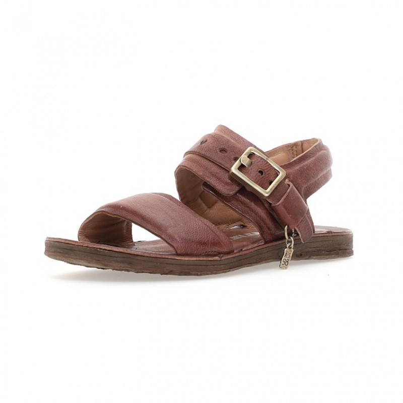 A.S.98 Ria Sandalen Dames Khaki | BE-WZONRL193