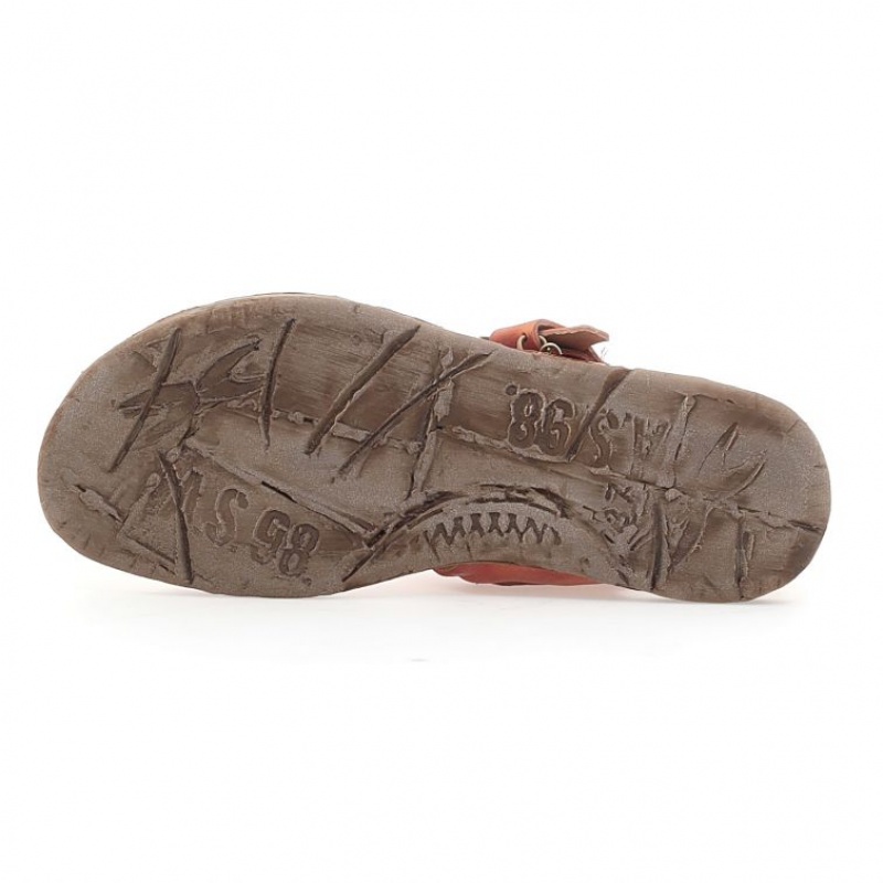 A.S.98 Ria Sandalen Dames Oranje | BE-ZESYTM963
