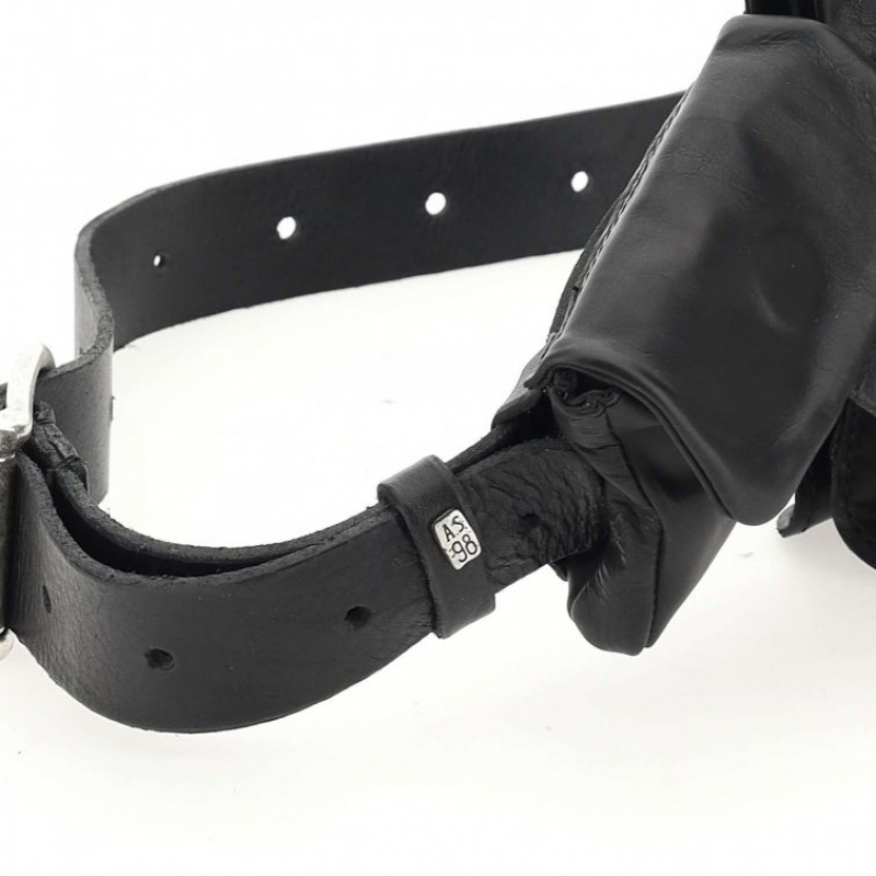 A.S.98 Roly Riemen Unisex Zwart | BE-LOTWXM301