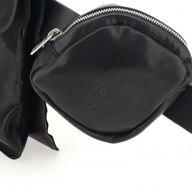 A.S.98 Roly Riemen Unisex Zwart | BE-LOTWXM301