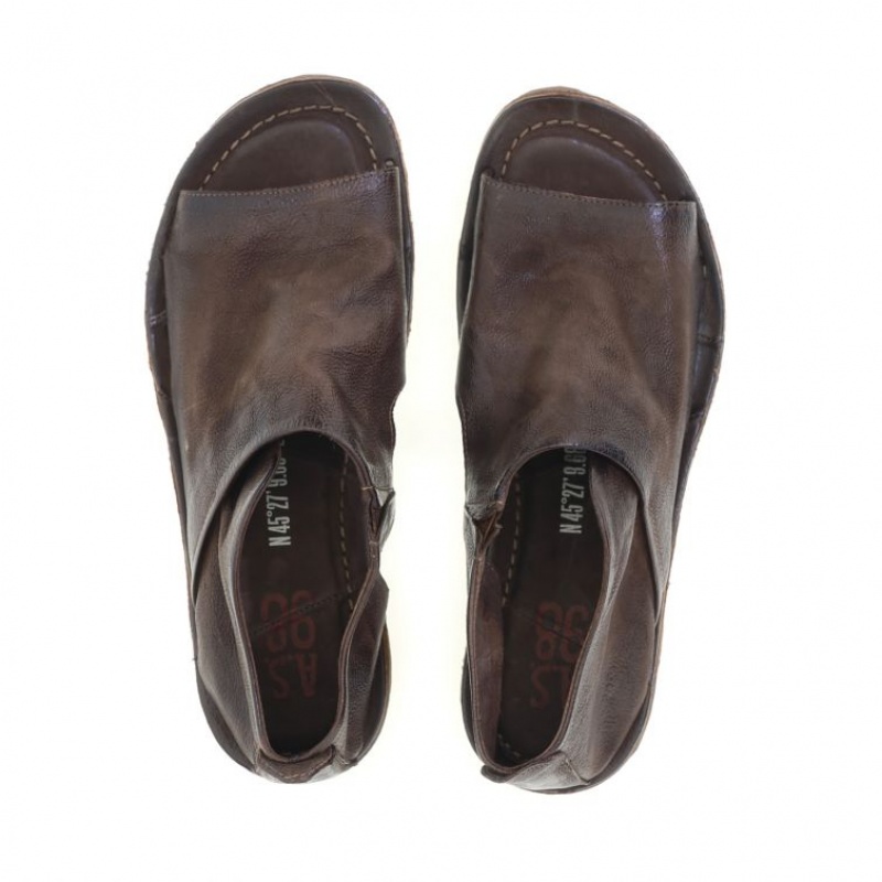 A.S.98 Romi Sandalen Dames Chocola | BE-KLBIDP741