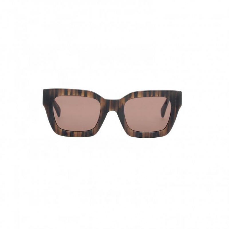 A.S.98 Ronnie Zonnebril Dames Bruin | BE-GCNIZA823