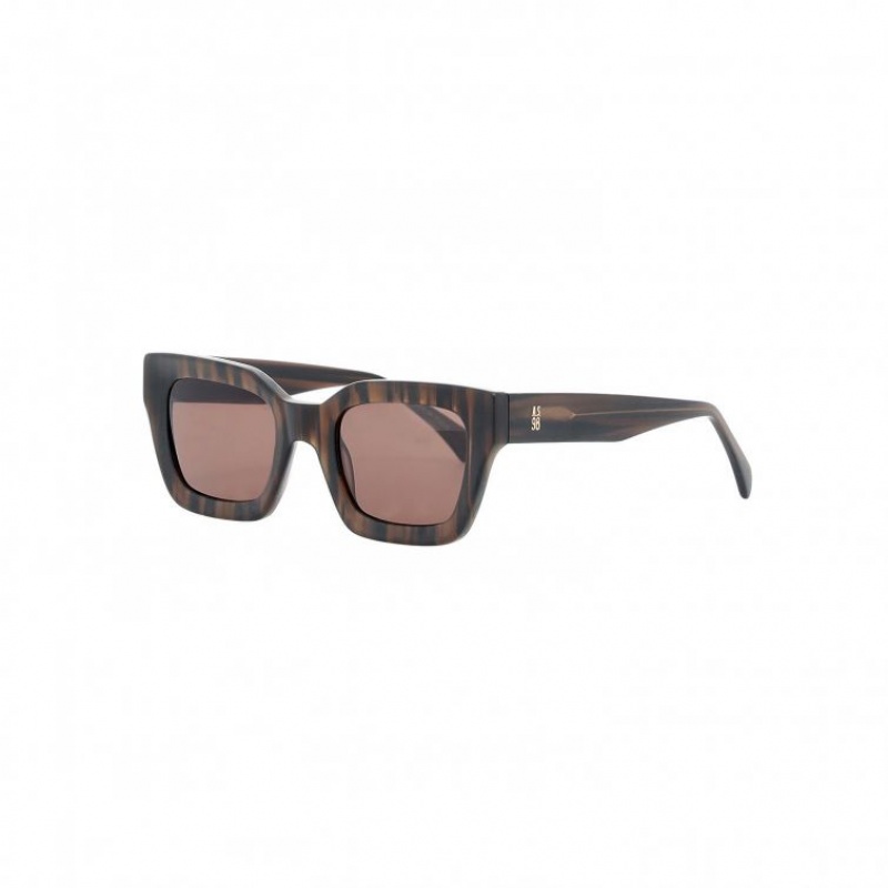 A.S.98 Ronnie Zonnebril Dames Bruin | BE-GCNIZA823