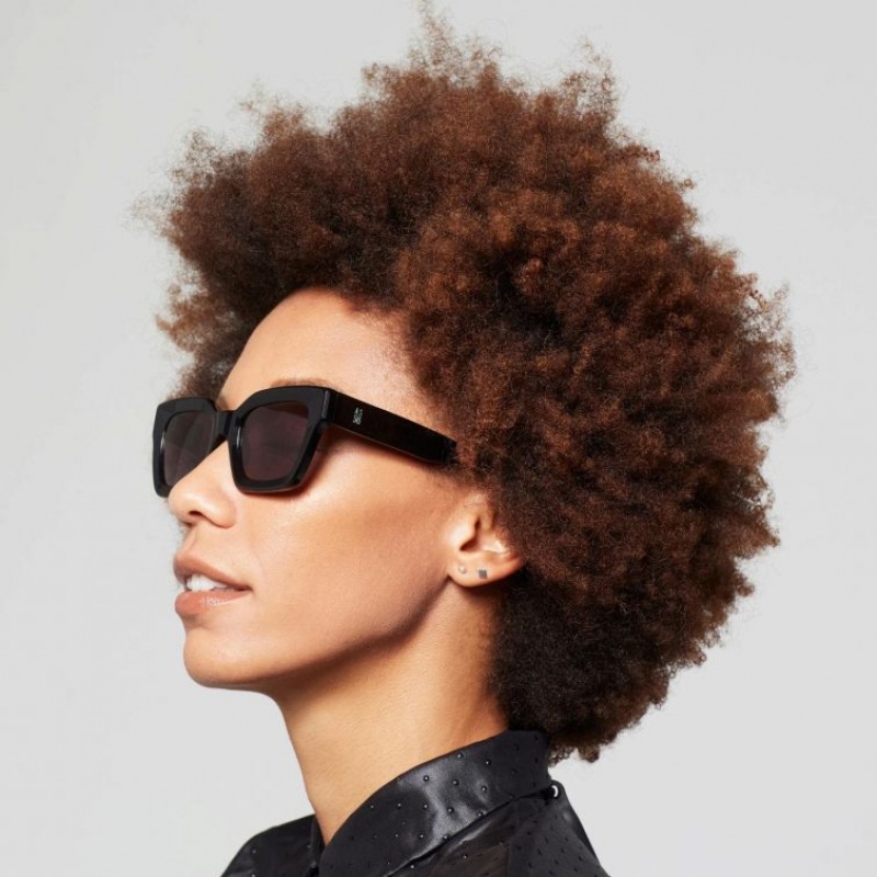 A.S.98 Ronnie Zonnebril Dames Zwart | BE-ZLDVUK790