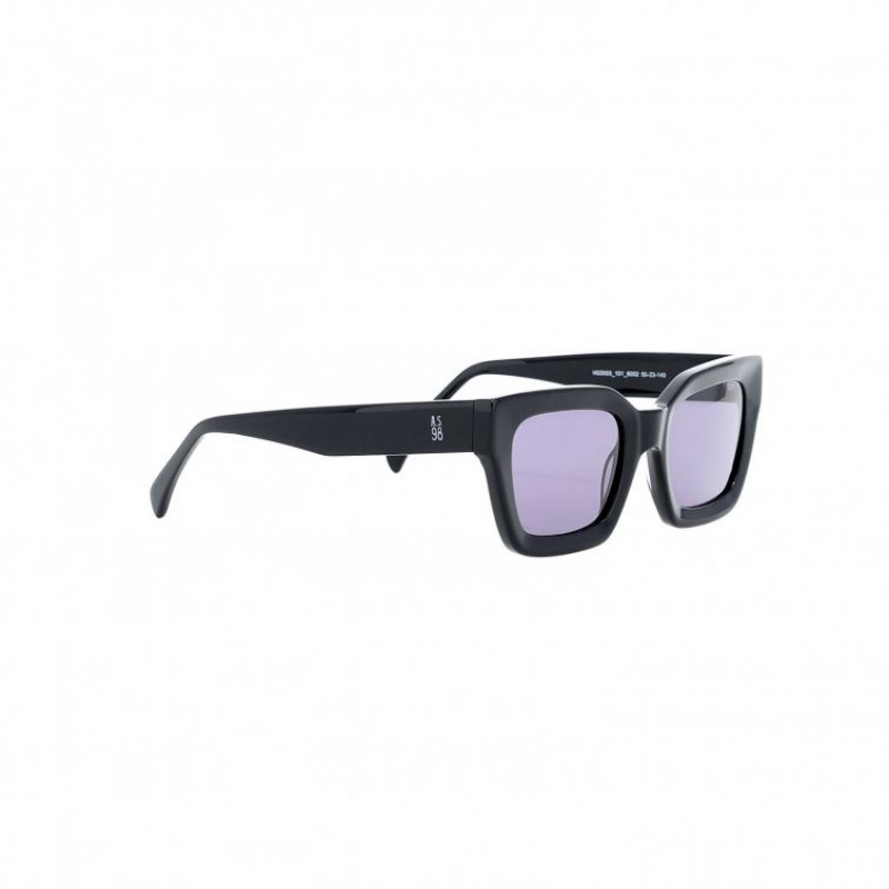 A.S.98 Ronnie Zonnebril Dames Zwart | BE-ZLDVUK790