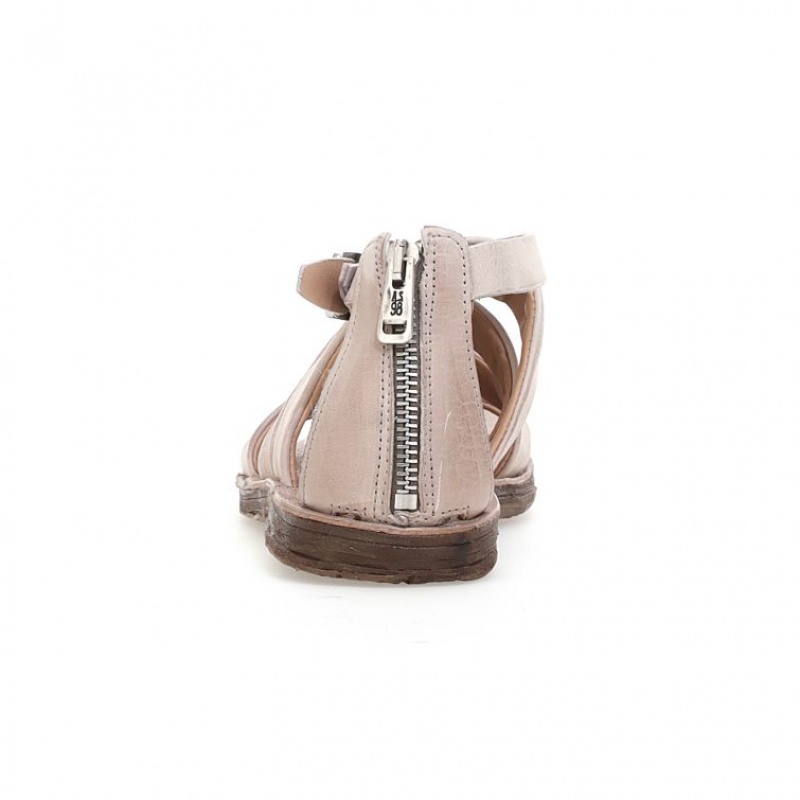 A.S.98 Ros Sandalen Dames Grijs | BE-NXMSHQ629