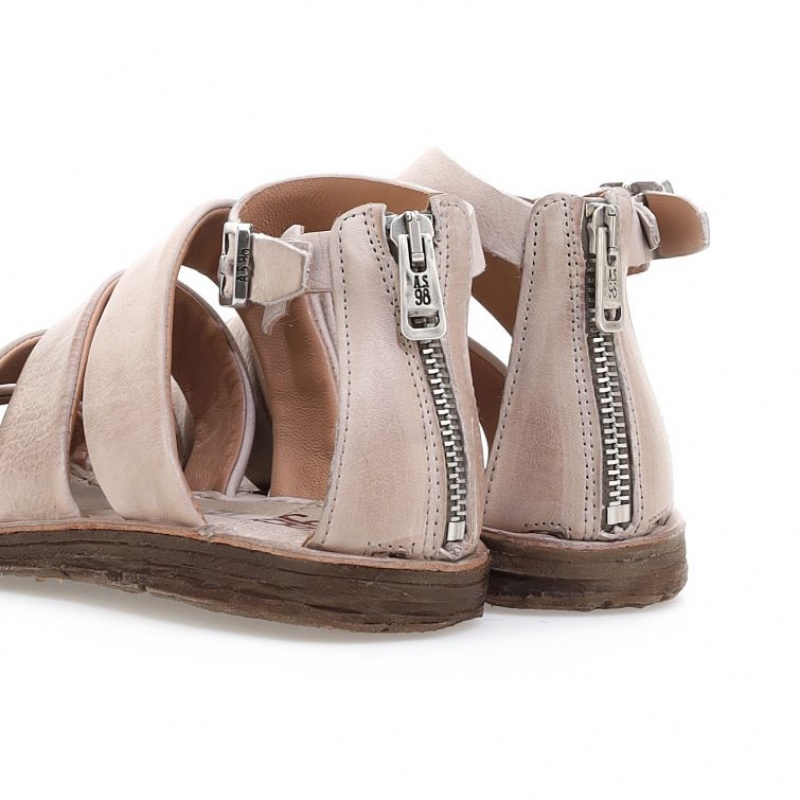 A.S.98 Ros Sandalen Dames Grijs | BE-NXMSHQ629