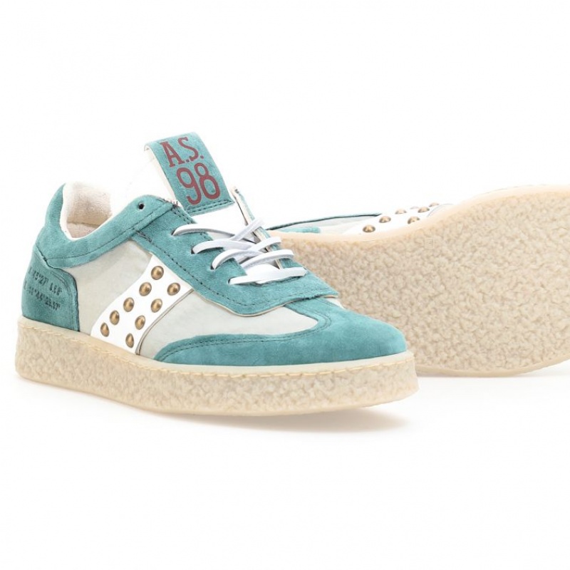 A.S.98 Roxy Sneakers Dames Blauw | BE-LAXSRK172