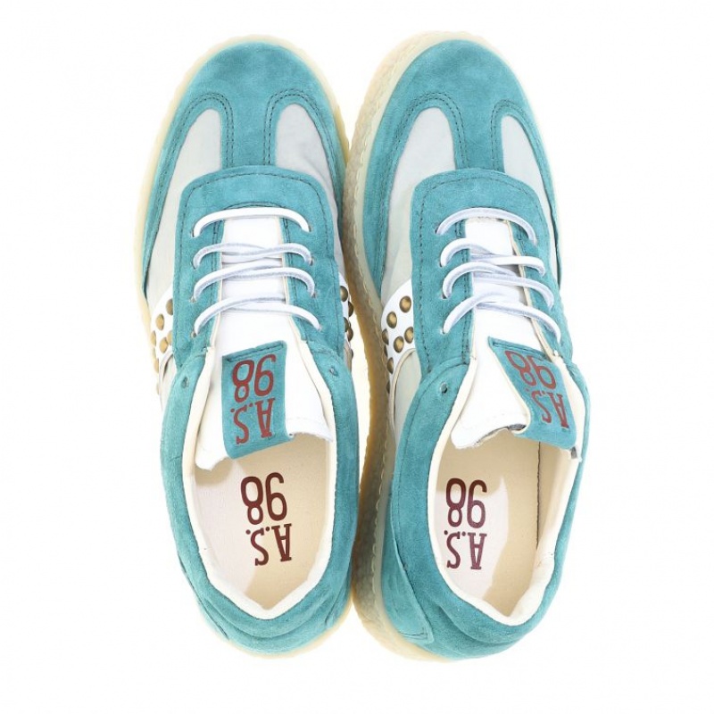 A.S.98 Roxy Sneakers Dames Blauw | BE-LAXSRK172