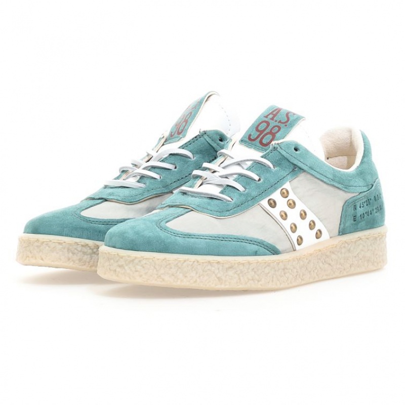 A.S.98 Roxy Sneakers Dames Blauw | BE-LAXSRK172