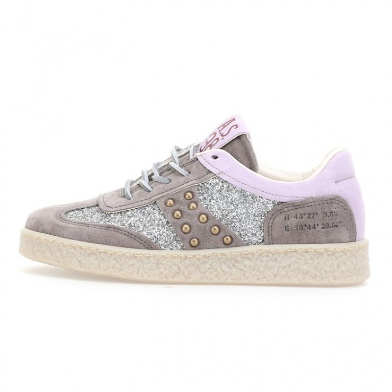 A.S.98 Roxy Sneakers Dames Paars Grijs | BE-QYTDEU208