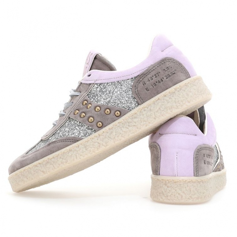 A.S.98 Roxy Sneakers Dames Paars Grijs | BE-QYTDEU208