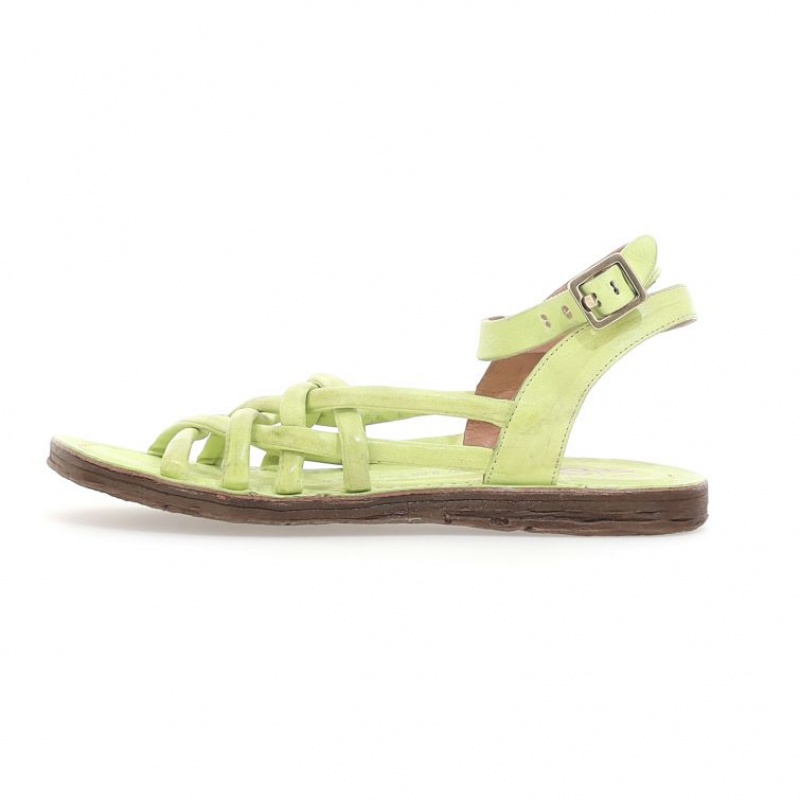 A.S.98 Rylee Sandalen Dames Lichtgroen | BE-LCBYFE368