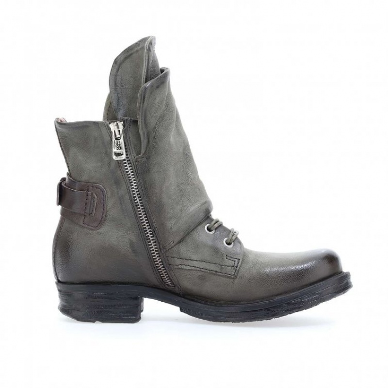 A.S.98 Saintec 259211 Ankle boots Dames Groen | BE-TYJIPE419