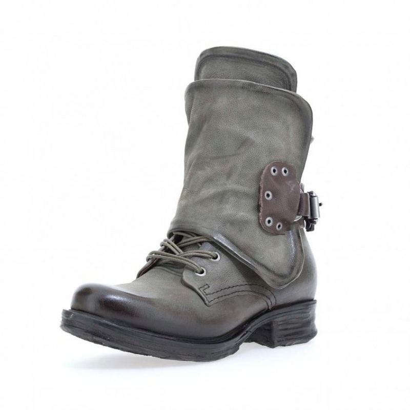 A.S.98 Saintec 259211 Ankle boots Dames Groen | BE-TYJIPE419