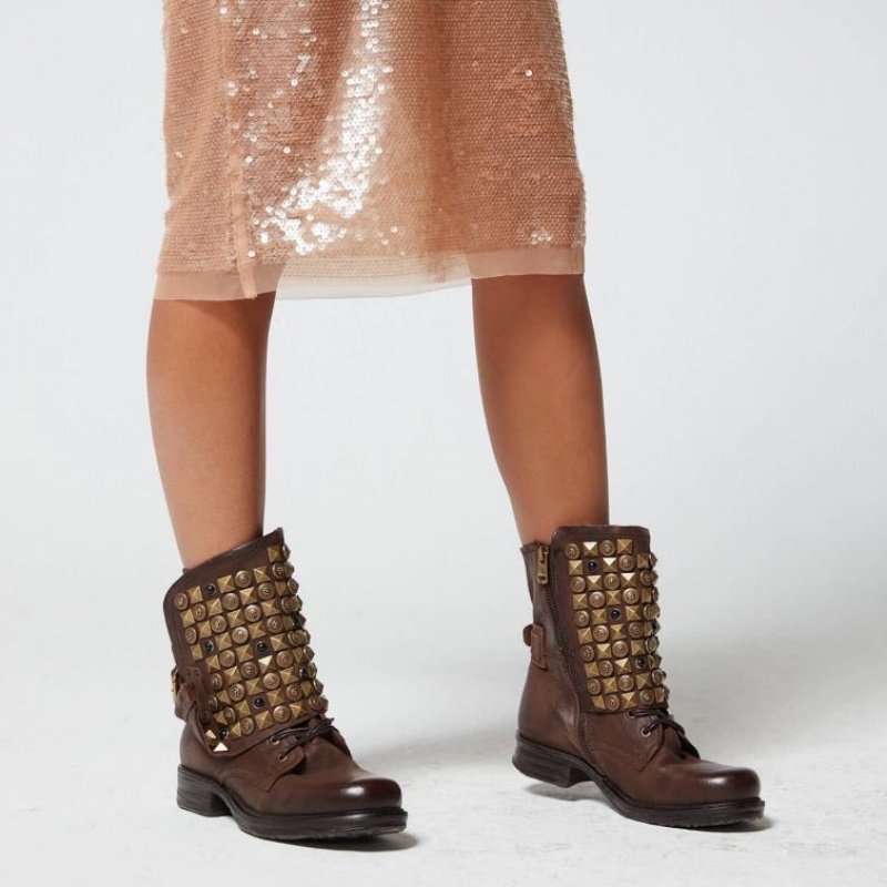 A.S.98 Saintec 259213 Ankle boots Dames Chocola | BE-ADWCOP549