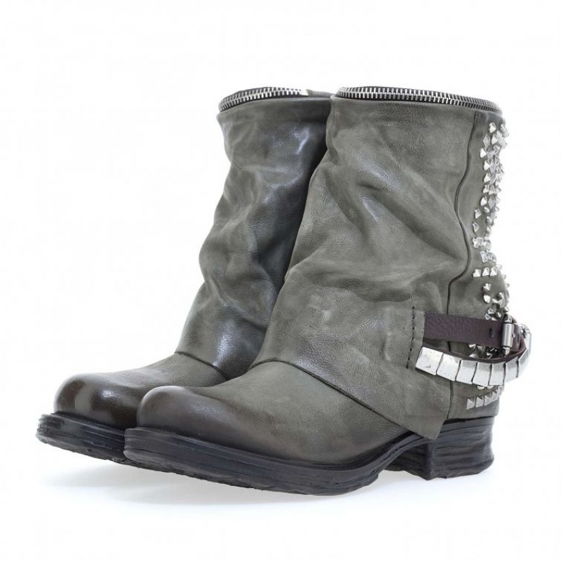A.S.98 Saintec 259216 Ankle boots Dames Diepgroen | BE-RQUIFG325