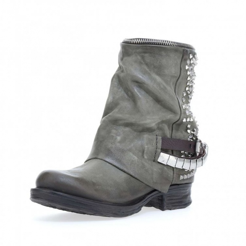 A.S.98 Saintec 259216 Ankle boots Dames Diepgroen | BE-RQUIFG325