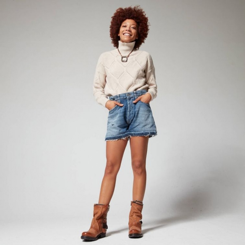 A.S.98 Saintec 259216 Ankle boots Dames Khaki | BE-SEJITR079