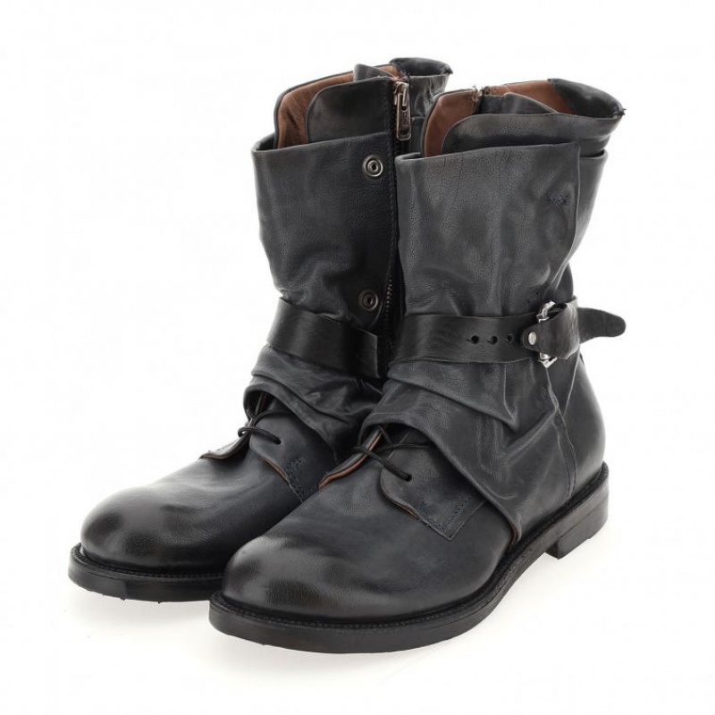 A.S.98 Samurai 347226 Ankle boots Heren Donkerblauw | BE-VMFOQN025