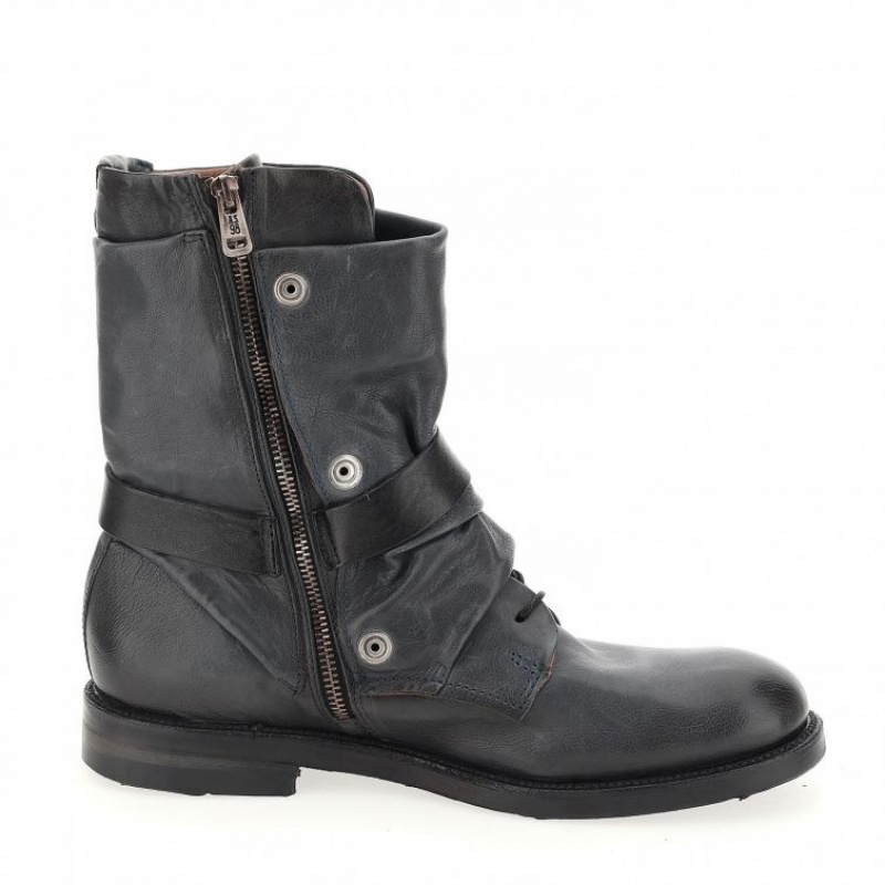 A.S.98 Samurai 347226 Ankle boots Heren Donkerblauw | BE-VMFOQN025