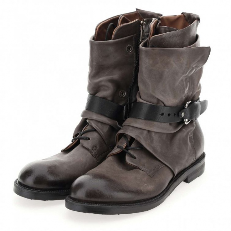 A.S.98 Samurai 347226 Ankle boots Heren Grijs | BE-KCJUVW497