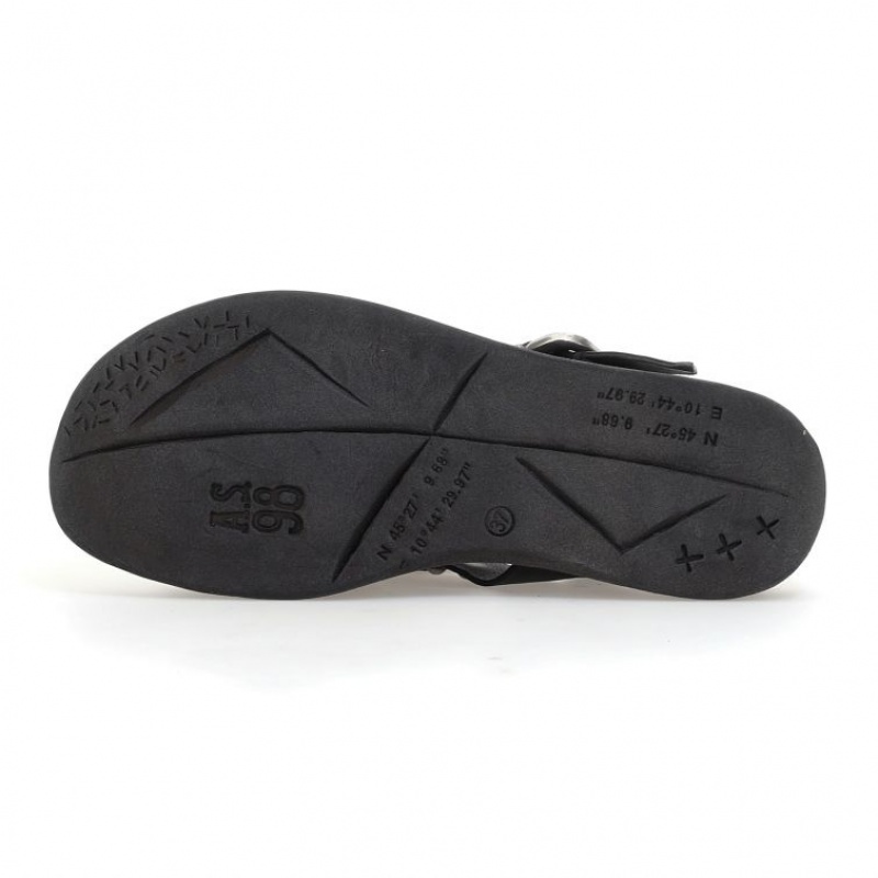 A.S.98 Savanna Sandalen Dames Zwart | BE-PGVFOQ521