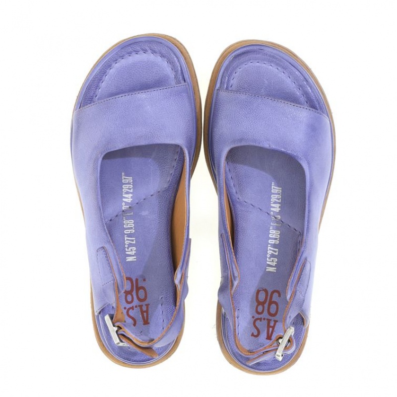 A.S.98 Sera Sandalen Dames Paars | BE-ZWUOHK097