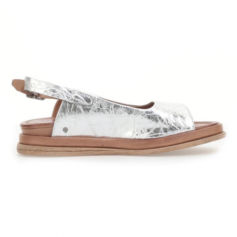 A.S.98 Sera Sandalen Dames Zilver | BE-IPJNRC168