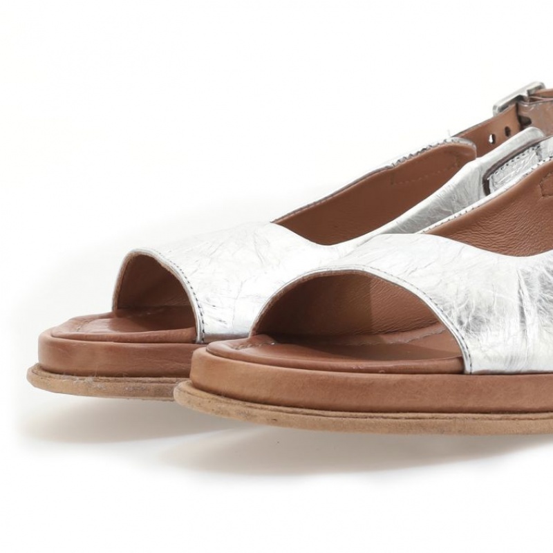 A.S.98 Sera Sandalen Dames Zilver | BE-IPJNRC168
