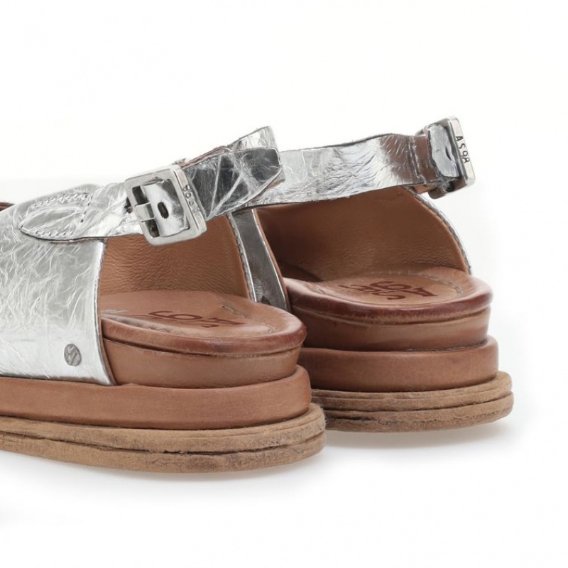 A.S.98 Sera Sandalen Dames Zilver | BE-IPJNRC168