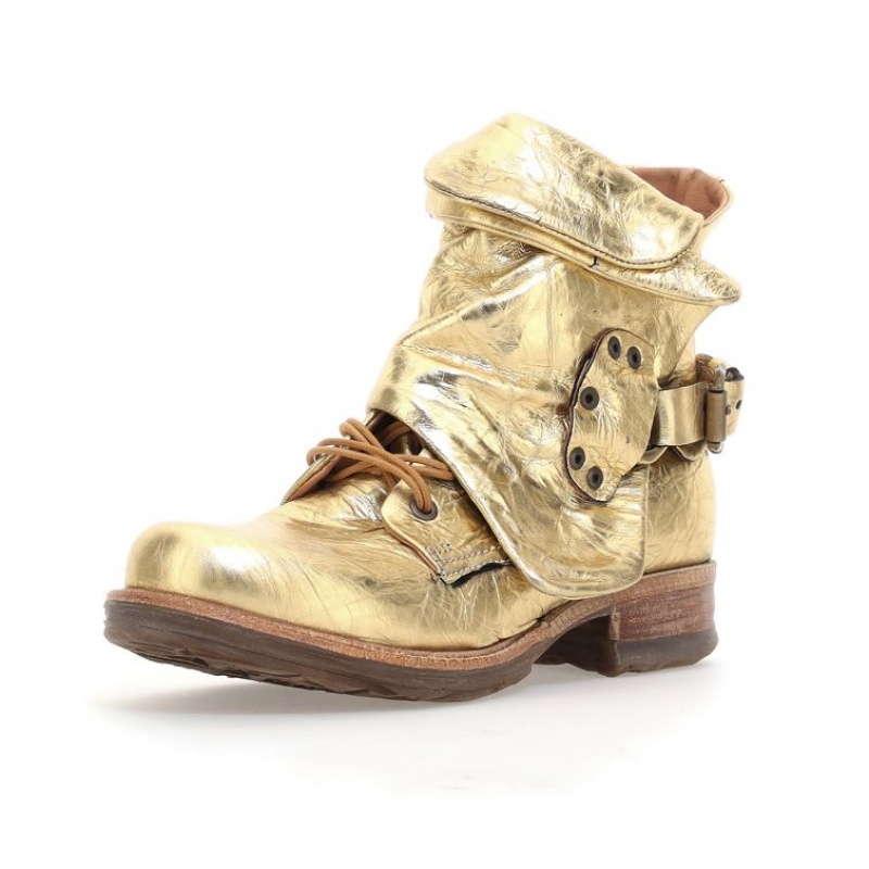 A.S.98 Shanice Ankle boots Dames Goud | BE-XZCEKV106
