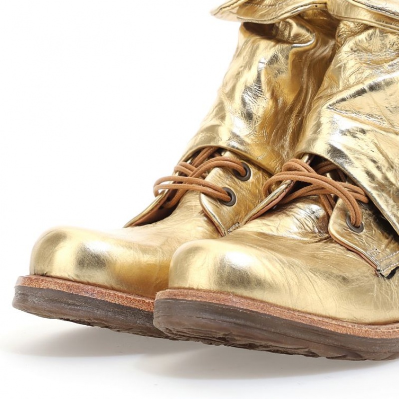 A.S.98 Shanice Ankle boots Dames Goud | BE-XZCEKV106