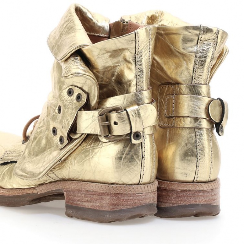 A.S.98 Shanice Ankle boots Dames Goud | BE-XZCEKV106