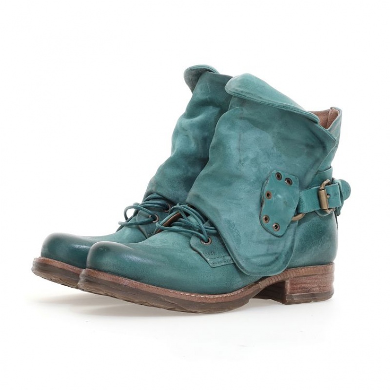 A.S.98 Shanice Ankle boots Dames Groen | BE-HFDTPX025