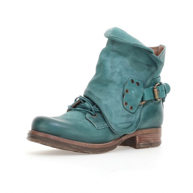 A.S.98 Shanice Ankle boots Dames Groen | BE-HFDTPX025
