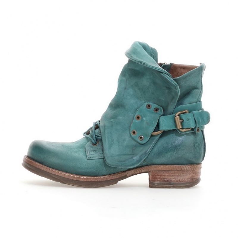 A.S.98 Shanice Ankle boots Dames Groen | BE-HFDTPX025