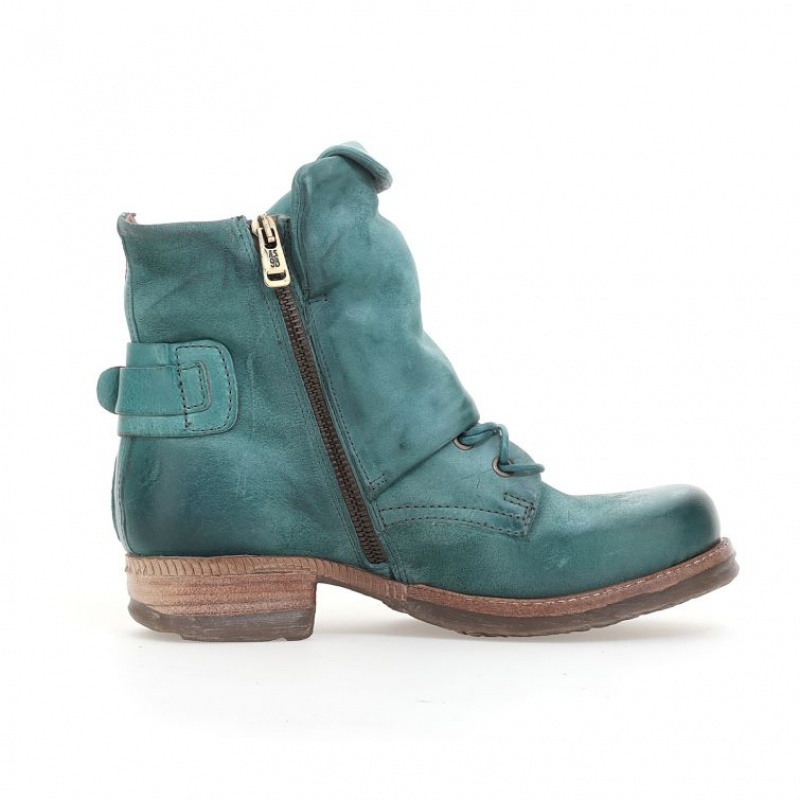 A.S.98 Shanice Ankle boots Dames Groen | BE-HFDTPX025
