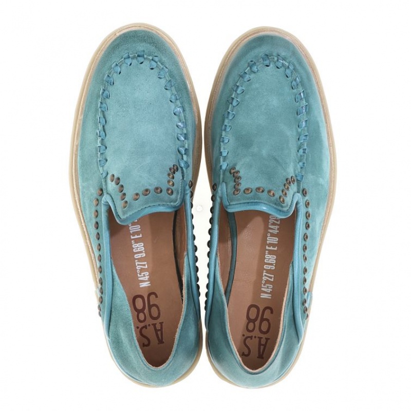 A.S.98 Tami flat shoes Dames Groen | BE-OSHEAX720